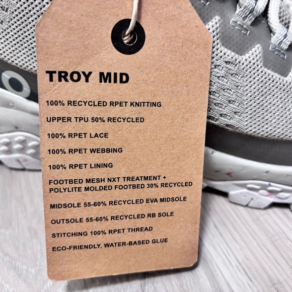 HOLO Footwear Gray High-Top Sneakers - Picture 6 of 8